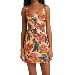 Farm Rio Banana Mini Dress